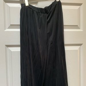 Zara layered skirt with sheen